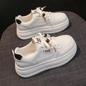 2025 New Style All Seasons Men Shoes Is Lightweight Soft-soled Breathable Mesh Lace-up Massage <b>Height</b>-<b>increasing</b> Shoe - Product Image 5