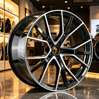 Nouvelle jante en alliage d'aluminium forgé pour voiture de tourisme 19 20 21 22 pouces 5x112 pour Audi A4 A6 Porsche Macan Mercedes Classe C E GLC
