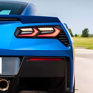 Ensemble de feux arrière automatiques pour Chevrolet <span class=keywords><strong>Corvette</strong></span> C7 2014-2019 feux arrière de voiture à LED mise à niveau des feux de signalisation dynamique accessoires - Product Image 4