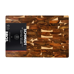 18 inch tự nhiên mềm mại keo cuối hạt sành ăn thớt dao thân thiện nhà bếp thớt gỗ - Product Image 3