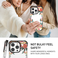 Étui de téléphone Soonleader magnétique antichoc en TPU TPE PC couleur unie pour 15/16/17 Air Pro Max Plus