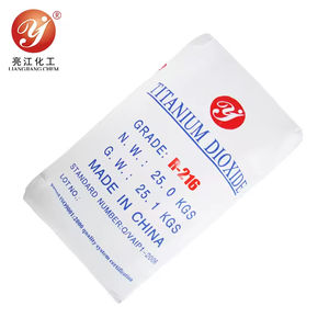 Диоксид титана рутиловый Liangjiang TiO2 R216, промышленный пигмент, белый порошок, 25 кг/мешок, чистота 94%, для покрытий, чернил, пластиков - Product Image 4