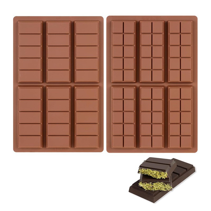 Ensemble de 2 pièces de chocolat de Dubaï, groupe h 6, même 3060