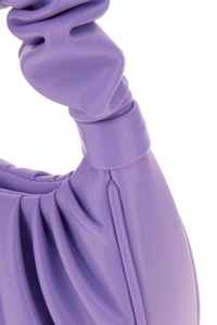 Bolso de diseñador de calidad superior JW Pei Purple Gabbi Bolso con asa arrugada Lillac Leather Like Handbag - Product Image 4