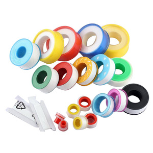 Rollos de cinta de sellado de politetrafluoroetileno, junta adhesiva a base de agua para sellado de uniones de tuberías, 20m, tamaño grande y engrosado - Product Image 1