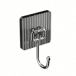 Multi-purpose Plastic Wall Mounted Towel Hooks Organizer Behind-door <b>Key</b> Cloth <b>Hanger</b> Rack for Bathroom Robe Towel Holder Tools - Product Image 6