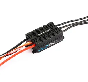 FLYCOLOR WinDragon 20A30A40A60A80A130A ESC 567.48.4V Adjustable BEC 5A 2-6S for RC Model Airplane Helicopter Fixed-wing