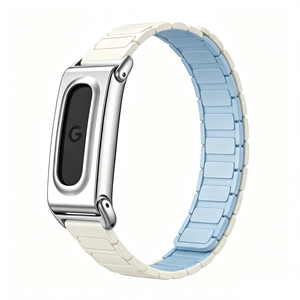 Correa de Reloj Magnética de Silicona para <span class=keywords><strong>Fitbit</strong></span> Air, Sin Hebilla, Bicolor y de Color Sólido, Correa de Repuesto Deportiva para Muñeca - Product Image 5