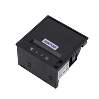 Imprimante thermique de reçus HSPOS HS-589C 58 mm, 120 mm/s, port USB parallèle, tiroir-caisse, 203 DPI