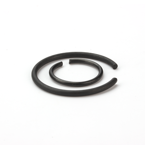 Din 7993a פלדה פחמן שחור עגול הצמד טבעות לחגים לחלחור - Product Image 2