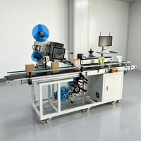 Machine d'étiquetage automatique et de basculement d'étiquettes, applicateur d'étiquettes double face, unité d'impression tamponnée à entraînement électrique pour bouteilles