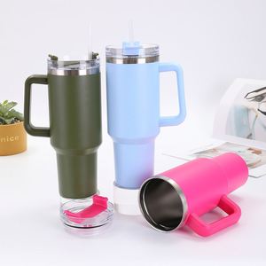Vaso Térmico para Auto de 40oz con Asa, Generación 40, Acero Inoxidable 304, Portátil, Gran Capacidad, Diseño Moderno y Minimalista, Suministro Directo de Fábrica - Product Image 3