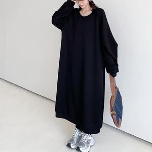 long sweatshirt dress for sale Aspen Maxi Sweatshirt Dress