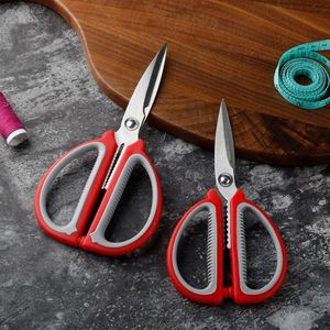 Multifunctional Household Stainless Steel Scissors With Double-Color Plastic Handle Powerful <b>Kitchen</b> Student Office Scissors - Product Image 5