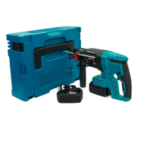 Ensemble d'outils DHR242 18V LXT, marteau perforateur sans fil sans balais avec 2 batteries BL1860B de 6,0 Ah et coffret de transport