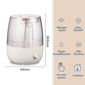 Desain Kamar 3,5 L Tangki Air Penyemprot Udara Ultrasonik Pelembap Udara Dingin Kabut - Product Image 2