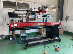 Tig/MIG/laser dọc đường may thẳng tự động LPG bể nước nóng ống Máy hàn tuyến tính - Product Image 2