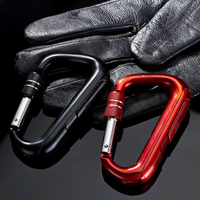 Nouveau briquet USB créatif en forme de mousqueton, coupe-vent personnalisé, avec fil chauffant électrique