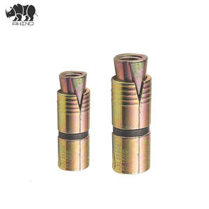 ส่งเร็ว ตัวยึดแบบขยายตัว หัวเดียว ทำจากโลหะผสมสังกะสี ขนาด 1/4 นิ้ว สำหรับงานก่อสร้างอาคาร - Product Image 3