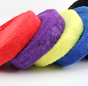 5 colori Anti-scivolo racchetta da Tennis in microfibra aderente 5M nastro manico Badminton sopra le impugnature attrezzature da campo - Product Image 3