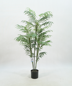 7 pieds de haut 210CM 3 troncs 80 feuillage géant <span class=keywords><strong>faux</strong></span> <span class=keywords><strong>bambou</strong></span> multiduplex artificiel fougère <span class=keywords><strong>haie</strong></span> <span class=keywords><strong>bambou</strong></span> plante pour décoration de jardin - Product Image 5