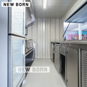 Faltbarer Imbisswagen auf Rädern, Catering-Anhänger für Straßenessen, Food Truck - Product Image 6