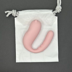 Vibrator 2-in-1 Harga Terjangkau, Kontrol Jarak Jauh via Aplikasi, Stimulator Titik G & Klitoris, Celana Dalam Bergetar, Mainan Seks Injeksi Getar - Product Image 1