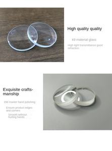 Lente de Vidrio K9 Plano-Convexa de Alta Precisión con Doble Recubrimiento Antirreflectante, Producción Personalizada Directa de Fábrica, Experimento Óptico - Product Image 6