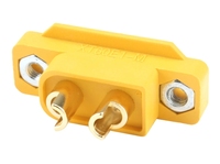 Connecteur XT60 XT90 XT90E-M XT60E-M en laiton plaqué or, fiche mâle à visser, connecteur montable pour accessoires de drone de course FPV