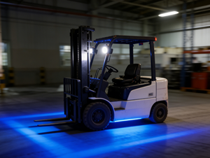 Nueva Luz de Seguridad LED para Montacargas, Luz de Área Azul, Protección IP67, Aluminio Fundido a Presión, SG-LW16B - Product Image 4