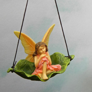 Durable Miniatures En Polyrésine Fée Jardin Gousse de Pois Bébé Figure - Product Image 6