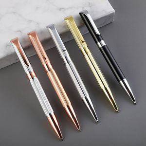 Stylo gel métallique de luxe Shanqi, vente chaude, logo personnalisé, impression sérigraphique durable, stylo publicitaire pour entreprise, cadeau, 200 MOQ - Product Image 6