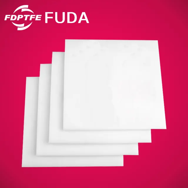 FUDA高温断熱ボード厚さ1.2m x 1.2m x 10mmバージンPTFEシート