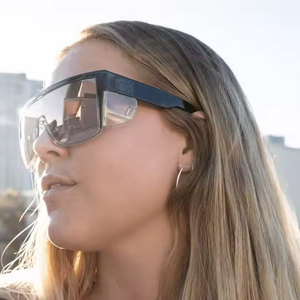 Safety Sunglasses Gradient <b>Large</b> <b>Frame</b> Integrated Lens <b>Large</b> Integrated Shadow Shielding UV400 3411 - Product Image 5