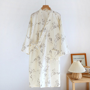 Peignoirs pour femmes 100% coton en gros, respirants et confortables, pyjamas en coton pour filles - Product Image 2