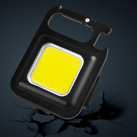 Mini lampe torche COB multifonctionnelle en alliage d'aluminium, super lumineuse, étanche IP67, rechargeable par USB, avec aimant puissant pour réparation