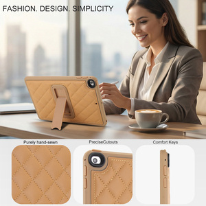 Étui antichoc avec support pliable réglable pour <span class=keywords><strong>iPad</strong></span> Mini <span class=keywords><strong>4</strong></span>, <span class=keywords><strong>coque</strong></span> de tablette tendance à motif losanges 3D pour <span class=keywords><strong>iPad</strong></span> Mini 5 - Product Image 5