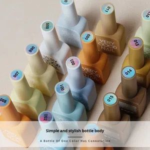 Kit de vernis à ongles en gel UV Macaron 60 couleurs 15 ml, non toxique, séchage LED, coffret cadeau complet pour manucure en salon - Product Image 4
