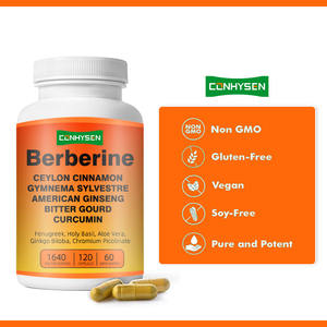 Capsule di berberina di marca personalizzata per il supporto del sistema immunitario salute digestiva integratori naturali a base di erbe - Product Image 3