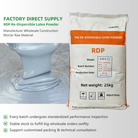 Poudre de latex redispersable RDP VAE pour adhésif à base de ciment pour carrelage, mastic mural, mélange autolissant pour plâtre