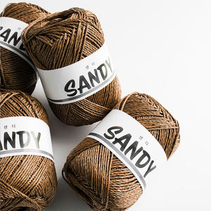 Fil à tricoter YARNA Sandy (50g) 100% polypropylène, résistant aux UV, marque coréenne, séchage rapide, idéal pour les sacs de plage estivaux, doux et confortable. - Product Image 4