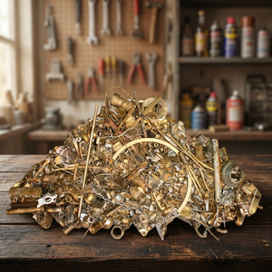 Custom Brand Copper Wire Scraps 99.99% Purity Brass Honey Scrap (Yellow Honey Brass Scrap Model) <b>Fridge</b> <b>Compressor</b> Scrap DE - Product Image 3