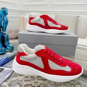 Chaussures de sport rétro en cuir véritable respirant, de haute qualité, style décontracté de luxe pour la course et la marche - Product Image 3