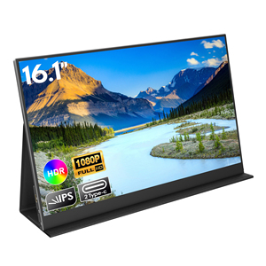 Offre Spéciale bas prix Portable 1920*1080 16.1 pouces jeu double écran moniteur <span class=keywords><strong>144</strong></span> <span class=keywords><strong>Hz</strong></span> pour ordinateur portable - Product Image 3