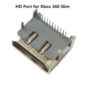 SYYTECH HD Ladegerät Anschluss Steckdose Port für Xbox One Serie X S 360 Gaming Reparaturzubehör