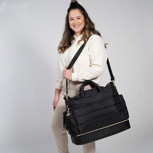 Recién llegados, bolso de viaje <span class=keywords><strong>para</strong></span> mamá, bolsas de lona de nailon, bolsas de <span class=keywords><strong>hospital</strong></span> <span class=keywords><strong>para</strong></span> recién nacidos, bolsas de pañales acolchadas <span class=keywords><strong>para</strong></span> bebés - Product Image 6