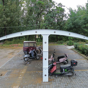 होटल विला के लिए आधुनिक आउटडोर धातु शेड बिल्डिंग किट pvdf ptff ptfe वाटरप्रूफ कार्पोर्ट - Product Image 4