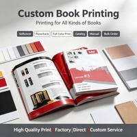 Impression personnalisée de catalogues de produits en couleur, brochures, magazines, catalogues d'outils manuels, service d'impression