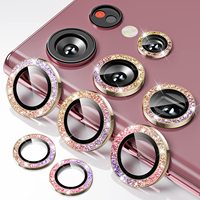 Protection d'objectif d'appareil photo pour Samsung Galaxy S26 Ultra S24 S25 Ultra, coque de protection d'appareil photo en verre anti-chute pour S23 Ultra