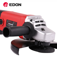 Meuleuse d'angle électrique EDON AG230-2000 220-240v, 220v 6500RPM rouge et noire, outil électrique